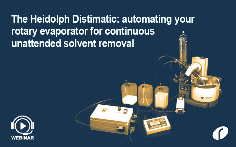 The Heidolph Distimatic – automating your rotary evaporator for continuous, unattended solvent removal
